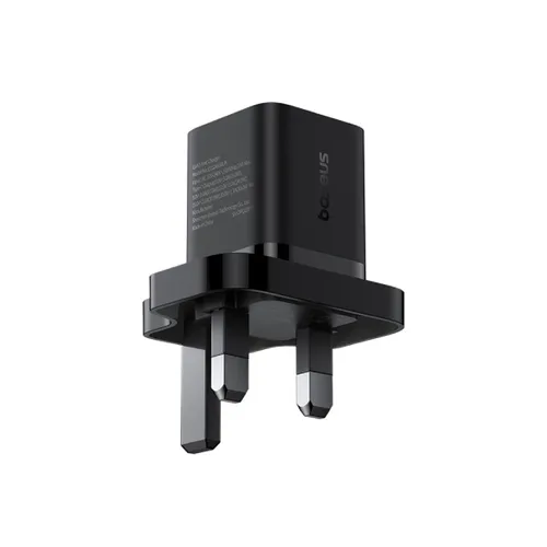 Baseus GaN5 Fast Charging Adapter Mini Edition Type-C Single Port 30W UK Plug Wall Charger - P10110906113-00