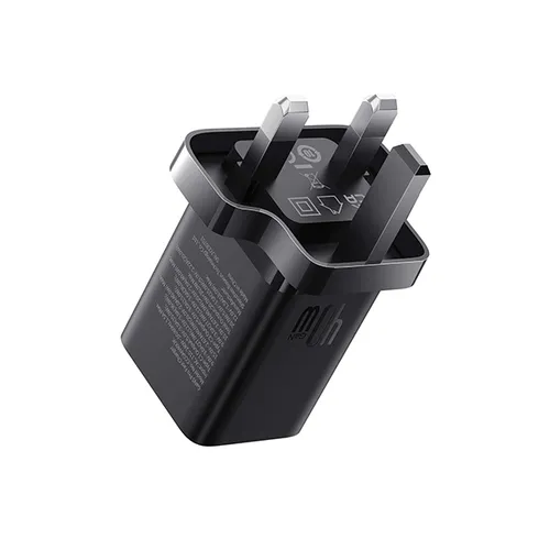 Baseus GaN5 Pro 40W C+C Dual Output UK 3 Pin Fast Charger
