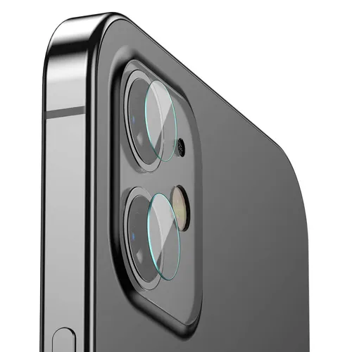 Baseus Gem Camera Lens Protective Film For iPhone iP12 /iP12 Mini (2pcs Pack) Transparent