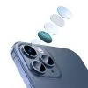 Baseus Gem Camera Lens Protective Film For iPhone iP12Pro/iP12Pro Max (2pcs Pack) Transparent