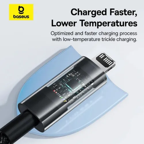 Baseus Gem Series 20W Purely Lucent Type-C to Lightning Cable