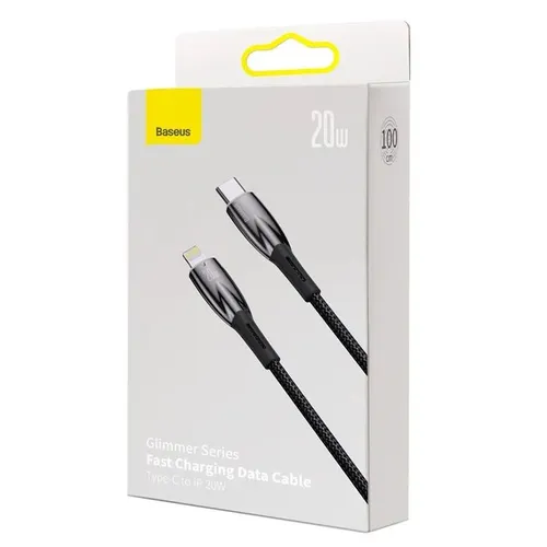 Baseus Glimmer Series Type-C to Lightning 20W Fast Charging Data Cable