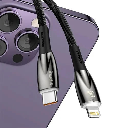 Baseus Glimmer Series Type-C to Lightning 20W Fast Charging Data Cable
