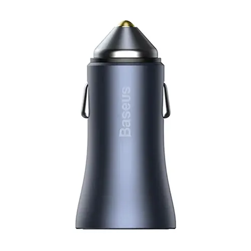 Baseus Golden Contactor Pro 40W Dual Port USB + Type-C Quick Car Charger Set