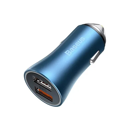 Baseus Golden Contactor Pro 40W Dual USB Port Quick Car Charger