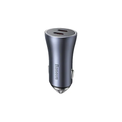 Baseus Golden Contactor Pro 40W Type-C + Type-C Dual Port Fast Car Charger