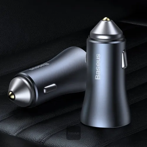 Baseus Golden Contactor Pro 40W USB + Type-C Dual Port Quick Car Charger