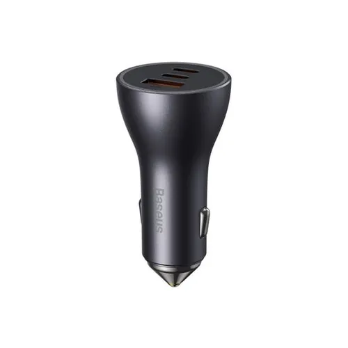 Baseus Golden Contactor Pro 65W USB + Type-C + Type-C Triple Fast Charger Car Charger