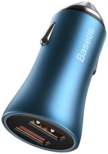 BASEUS Golden Contactor Pro Dual Quick Charger Car Charge U+U 40W CCJD-A03