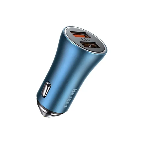 BASEUS Golden Contactor Pro Dual Quick Charger Car Charge U+U 40W CCJD-A03