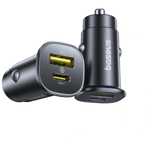 Baseus GoTrip DP1 30W Type-C+U 12V&amp;24V Car Charger