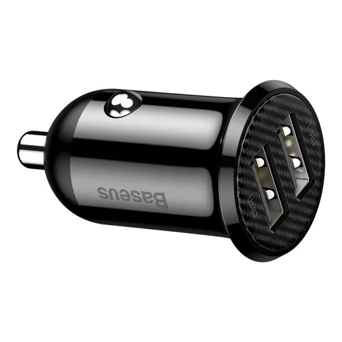BASEUS Grain Pro Car Charger (Dual USB 4.8A) CCALLP-02