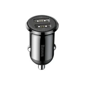 Baseus Grain Pro Dual USB Port 4.8A Car Charger