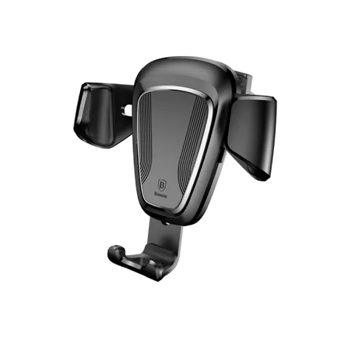 Baseus Gravity Car Mount Gravity Car Holder for Air Vent for phone 4-6" Black - SUYL-01
