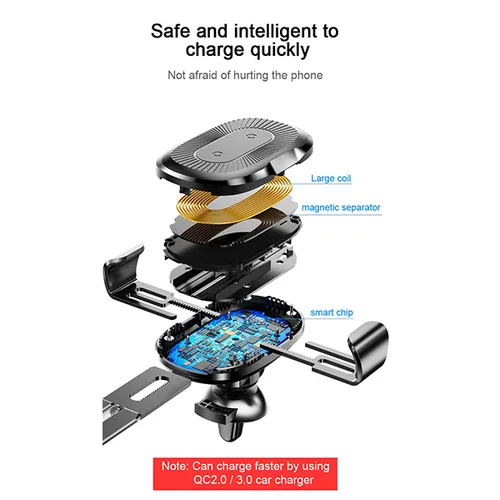 Baseus Gravity Car Mount Wireless Car Charger