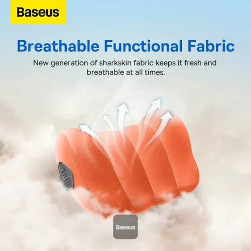 Baseus Headrest Pillow ComfortRide Series Car Orange