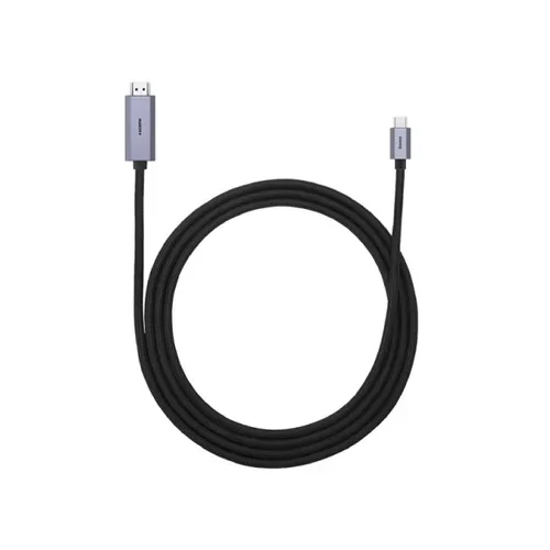 Baseus High Definition Series adapter cable USB Type C - HDMI 2.0 4K 60Hz 2m Black - WKGQ010101