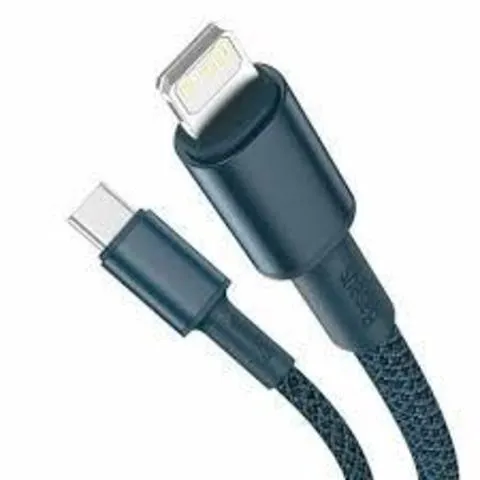 BASEUS High Density Braided Fast Charging Data Cable Type-C To iPhone PD 20W 1M CATLGD-03