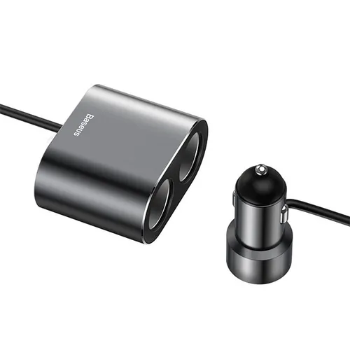 Baseus High Efficiency 2-in-1 Cigarette Lighter with Dual USB Car Charger