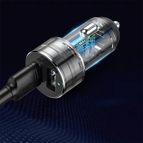 Baseus High Efficiency 2-in-1 Cigarette Lighter with Dual USB Car Charger
