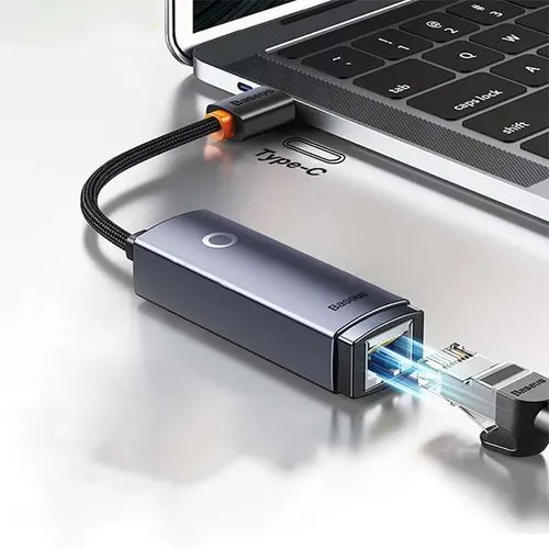 Baseus Hub Lite Series Type-C to RJ45 LAN Port Ethernet Adapter