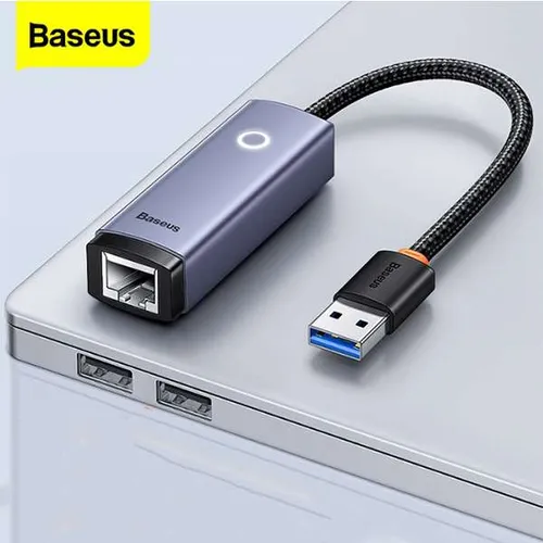 Baseus Hub Lite Series USB to RJ45 LAN Port Ethernet Adapter