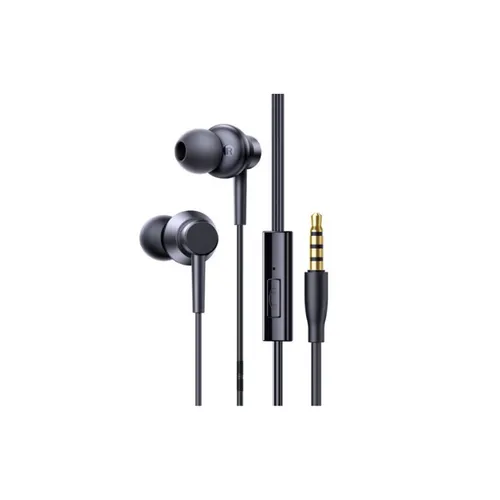 Baseus HZ11 3.5mm Wired Earphone – Black