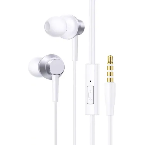 Baseus HZ11 3.5mm Wired Earphone White - A00164200213-Z1