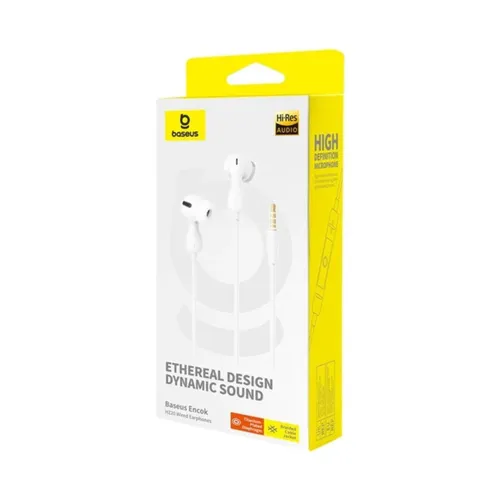 Baseus HZ20 3.5mm Wired Earphone White A00171500213-00