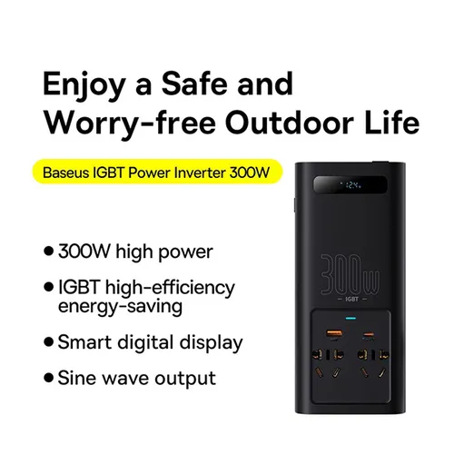 Baseus IGBT 300W Power Inverter