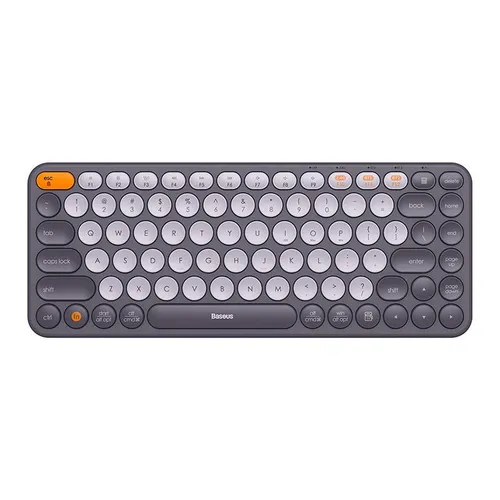 Baseus K01A Wireless Tri-Mode Keyboard Frosted Gray - B00955503833-00