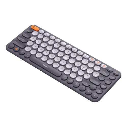 Baseus K01A Wireless Tri-Mode Keyboard Frosted Gray - B00955503833-00