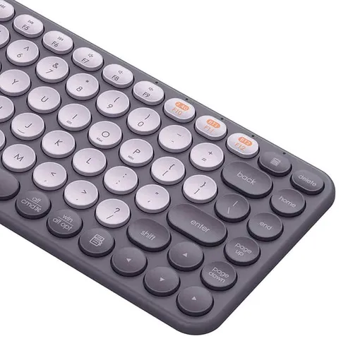 Baseus K01A Wireless Tri-Mode Keyboard Frosted Gray - B00955503833-00