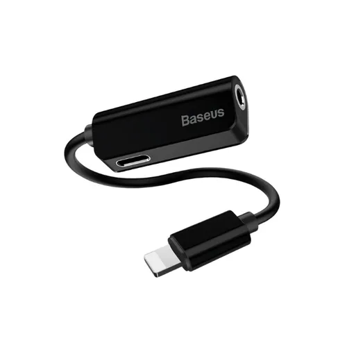 Baseus L32 iPhone to 3.5mm Headphone Jack Adapter Black