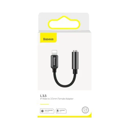 Baseus L3.5 iPhone lightning Male to 3.5mm Female Adapter