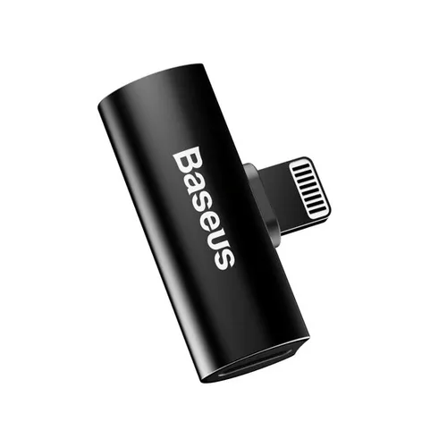 Baseus L46 Audio Converter Adapter from Lightning 2 female connector