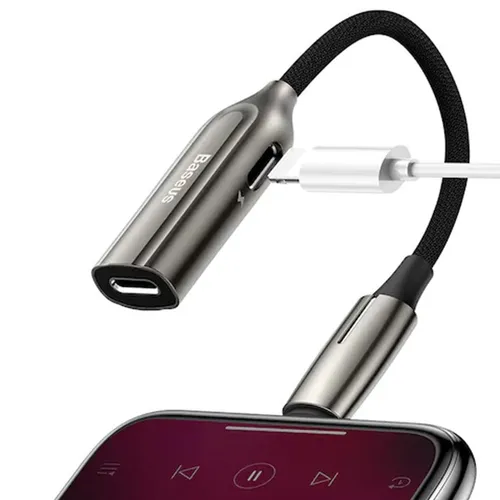 Baseus L55 2-in-1 Lightning to Dual Lightning Female Adapter
