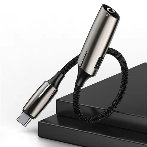 Baseus L60 Type-C to Type-C + 3.5mm Converter