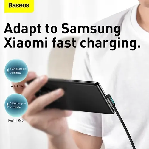 Baseus Legend Series Elbow Fast Charging 100W Type-C Cable