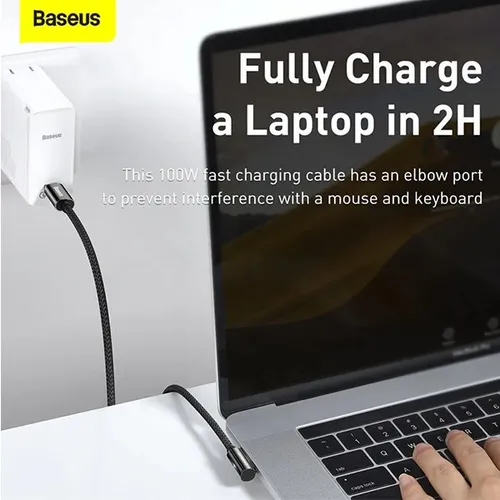 Baseus Legend Series Elbow Fast Charging 100W Type-C Cable