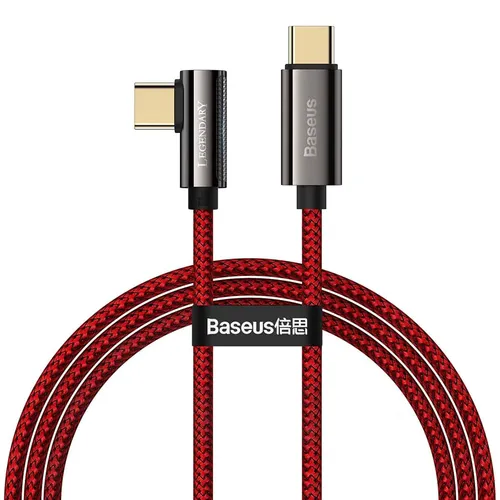 Baseus Legend Series Elbow Fast Charging Data Cable Type-C to Type-C 100W (1m)