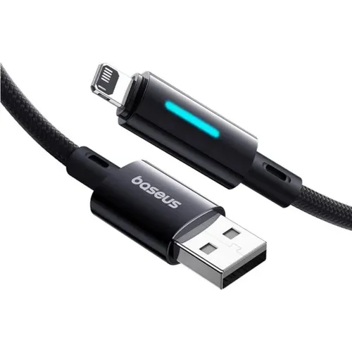 Baseus Lit Button-Control USB to Lightning 2.4A Fast Charging 1M Data Cable
