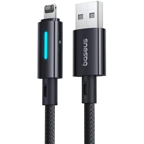 Baseus Lit Button-Control USB to Lightning 2.4A Fast Charging 1M Data Cable