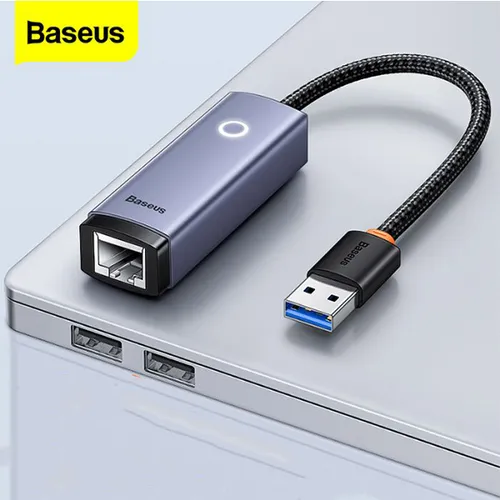 Baseus Lite Series 1000Mbps USB to RJ45 LAN Port Ethernet Adapter