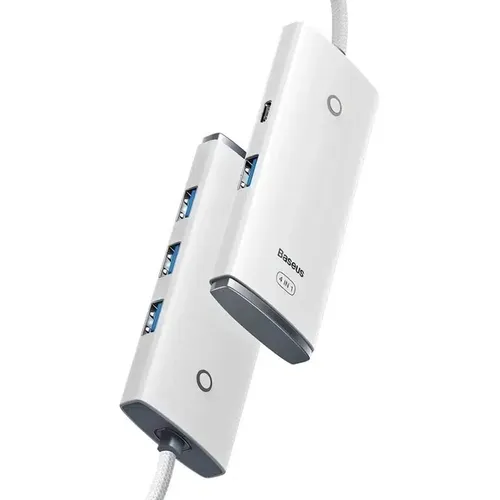 Baseus Lite Series 4-Port USB-A Hub Adapter with 25cm Cable