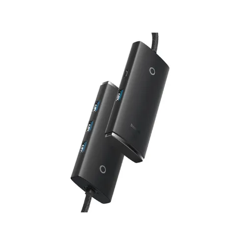 Baseus Lite Series 4-Port USB Type C Hub Adapter black WKQX030401