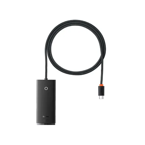 Baseus Lite Series 4-Port USB Type C Hub Adapter black WKQX030401