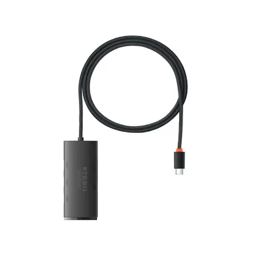 Baseus Lite Series 4-Port USB Type C Hub Adapter black WKQX030401