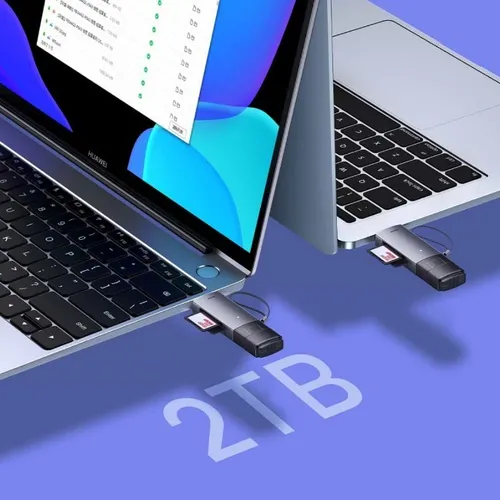 Baseus Lite Series USB-A & Type-C to SD/TF Card Reader
