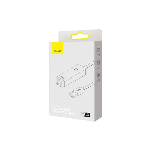 Baseus Lite Series USB to RJ45 Network Adapter - WKQX000101